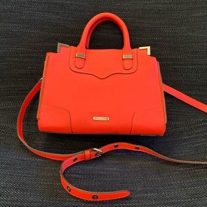 Adorable red Rebecca Minkoff satchel for spring!
